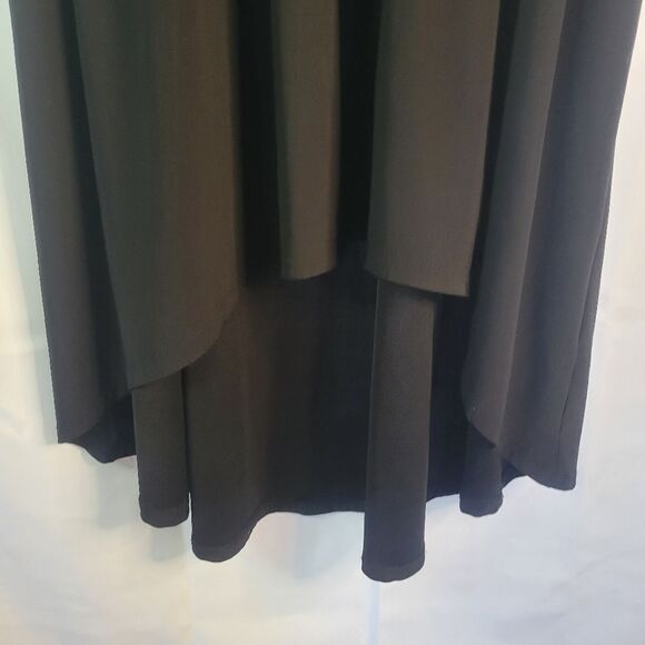 Ellen Parker Black Lace Insert Sleeveless Dress - Picture 7 of 11